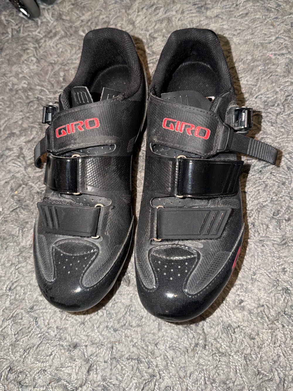 GIRO Black Cycling Shoes